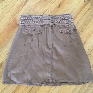 Free People Denim skirt